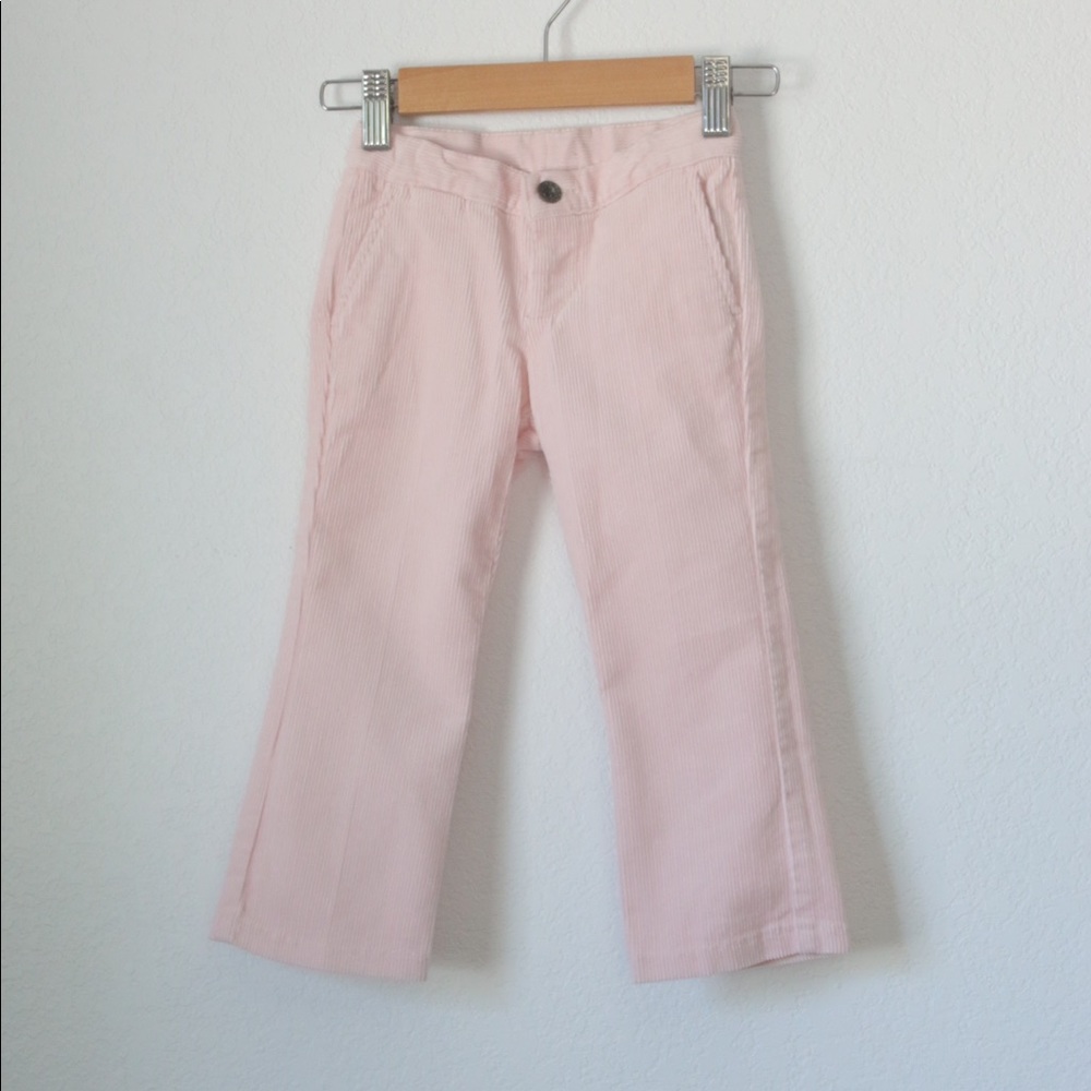 YOUTH NWT Ralph Lauren Girls Pink Corduroy Pants Sz: 2/2T